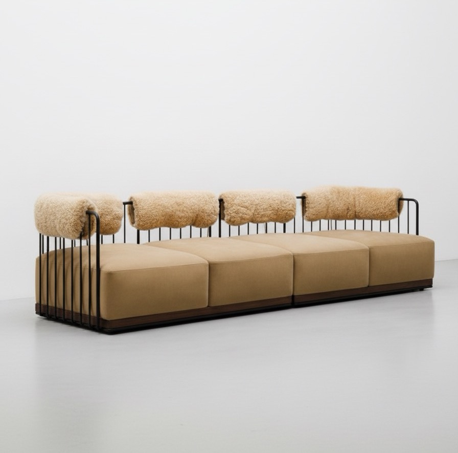 THE ASPEN SHEARLING CAGE | SF 010